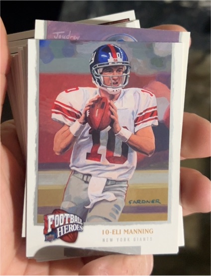 2008 Upper Deck Heroes #41 Eli Manning — front