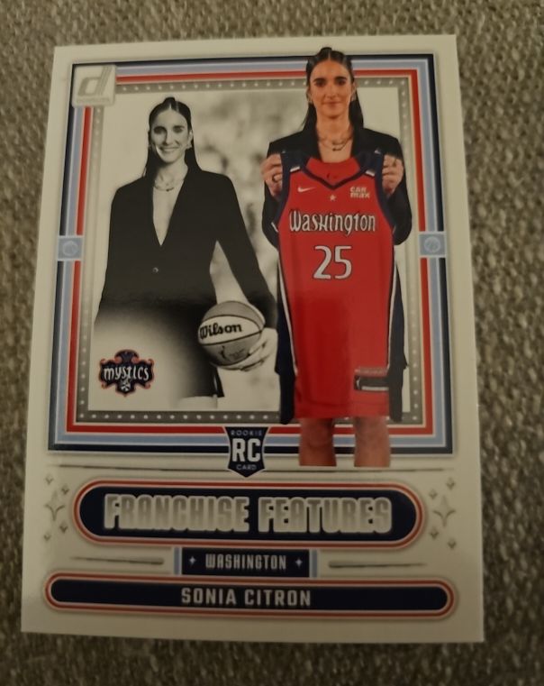 2025 Donruss WNBA #17 Sonia Citron Franchise Features — front