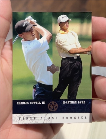 2002 Upper Deck UD Superstars #200 Charles Howell III / Jonathan Byrd — front