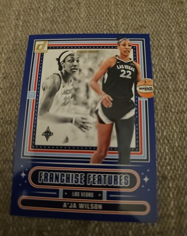 2025 Panini Donruss WNBA #11 A'ja Wilson Franchise Features — front