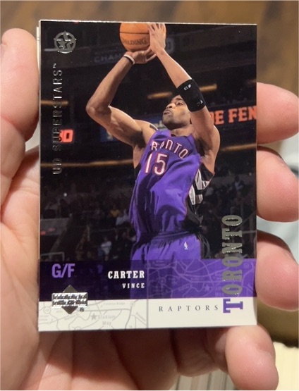2002-03 Upper Deck UD Superstars #243 Vince Carter — front