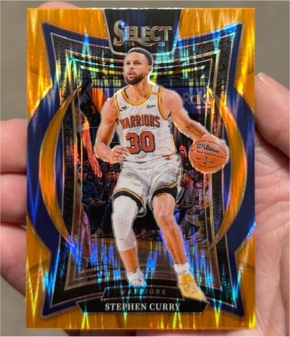 2024-25 Panini Select Concourse #7 Stephen Curry — front