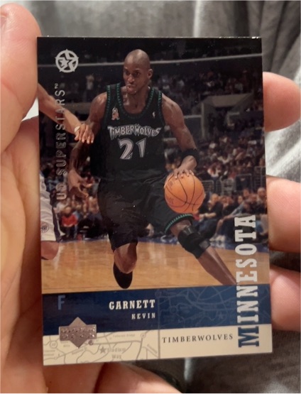 2002-03 Upper Deck UD SuperStars #132 Kevin Garnett — front