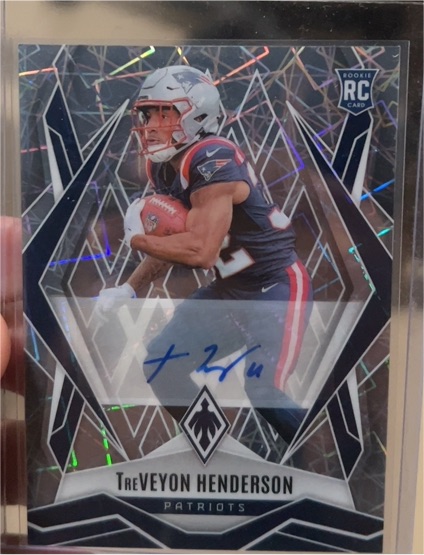 2025 Panini Phoenix #187 TreVyon Henderson — front