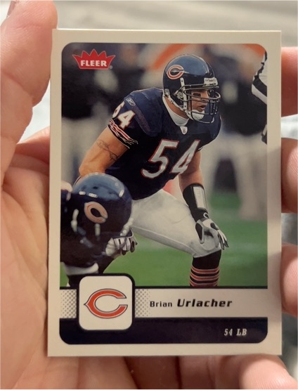 2006 Fleer #17 Brian Urlacher — front
