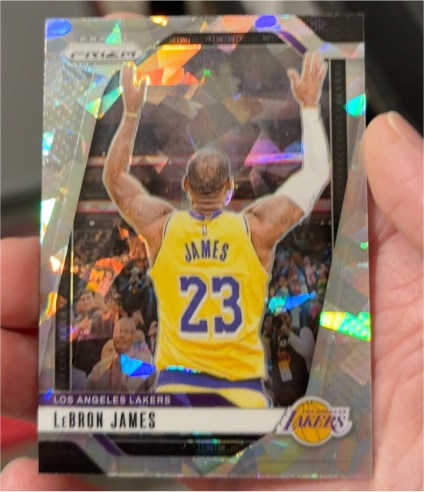2024-25 Panini Prizm #130 LeBron James — front