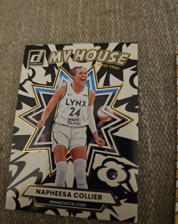 2025 Panini Donruss WNBA #15 Napheesa Collier My House — front