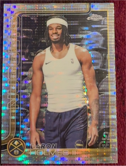 2025-26 Topps Chrome #75 DaRon Holmes II — front