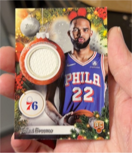 2025-26 Topps Holiday #PR-JO Johni Broome — front
