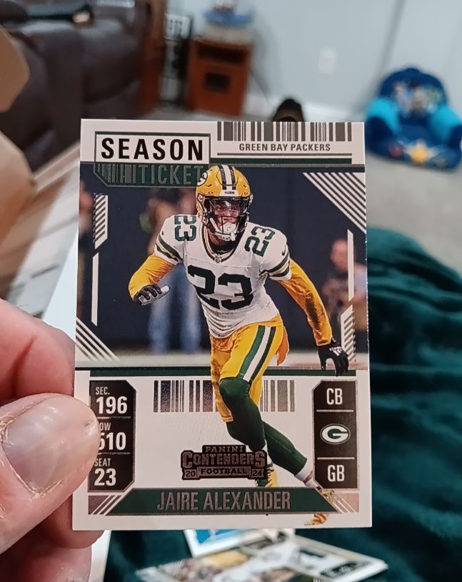 2024 Panini Contenders #38 Jaire Alexander Season Ticket — front