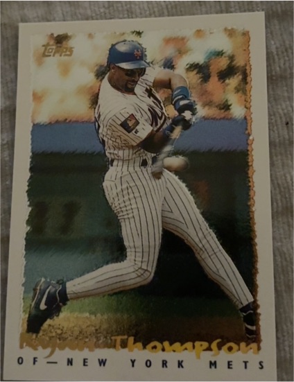 1995 Topps #402 Ryan Thompson — front