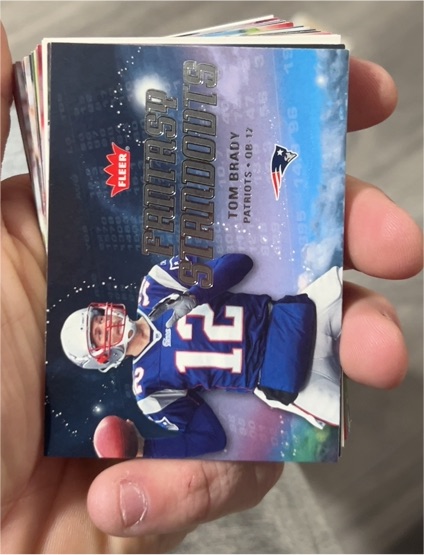 2006 Fleer Fantasy Standouts #FS-BR Tom Brady — front