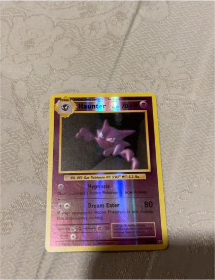 1999 Pokémon Base Set #29 Haunter — front