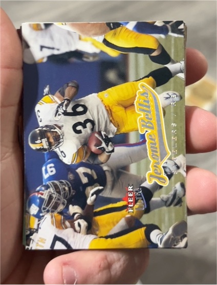 2005 Fleer Ultra Jerome Bettis Pittsburgh Steelers — front