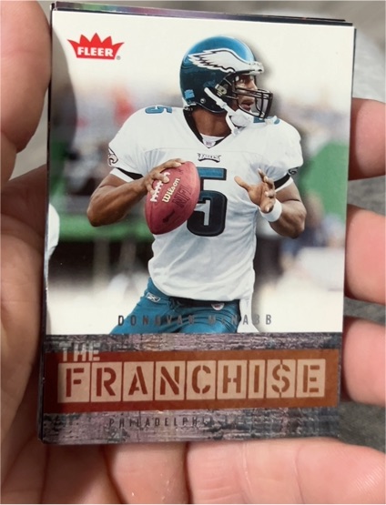 2006 Fleer The Franchise #TF-MC Donovan McNabb — front