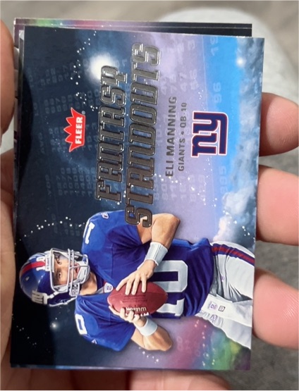 2006 Fleer Fantasy Standouts #FS-EM Eli Manning — front