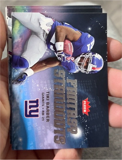 2006 Fleer Fantasy Standouts #FS-TB Tiki Barber — front