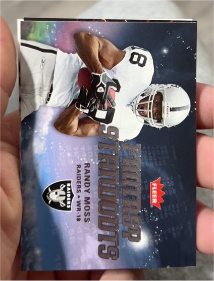 2006 Fleer Fantasy Standouts #FS-RM Randy Moss — front