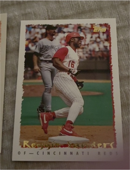 1995 Topps #284 Reggie Sanders — front