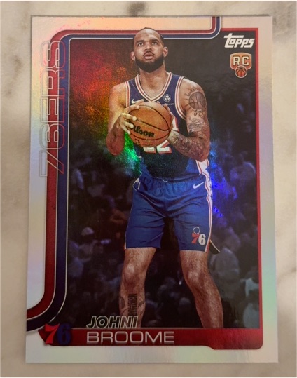 2025-26 Topps #235 Johni Broome — front