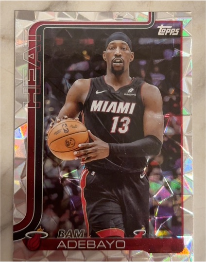 2025-26 Topps #75 Bam Adebayo — front