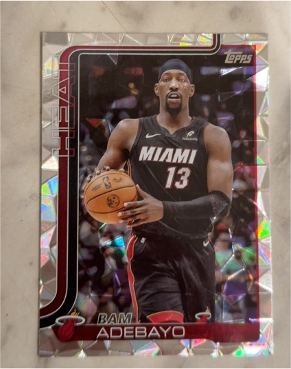 2025-26 Topps #75 Bam Adebayo — front