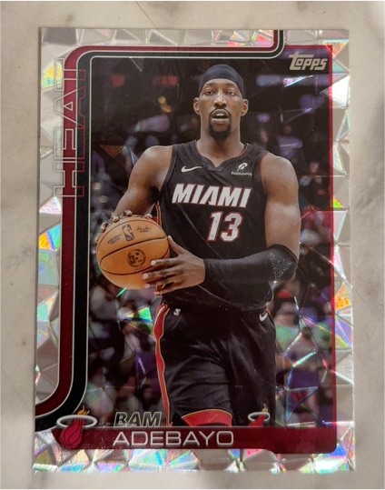 2025-26 Topps #75 Bam Adebayo — front