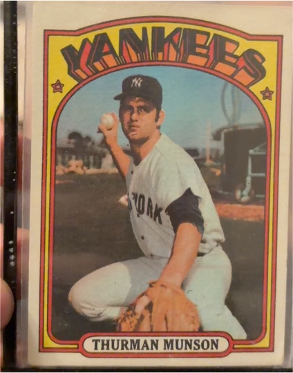 1972 Topps #441 Thurman Munson — front