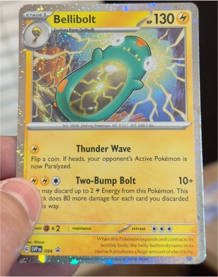 2024 Black Star Promo #094 Bellibolt — front