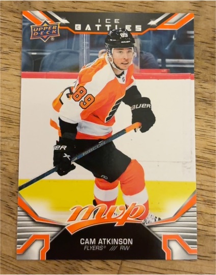 2022-23 Upper Deck MVP Ice Battles #160 Cam Atkinson — front