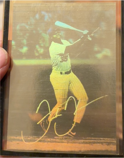 1991 Arena Holograms #3a Frank Thomas — front
