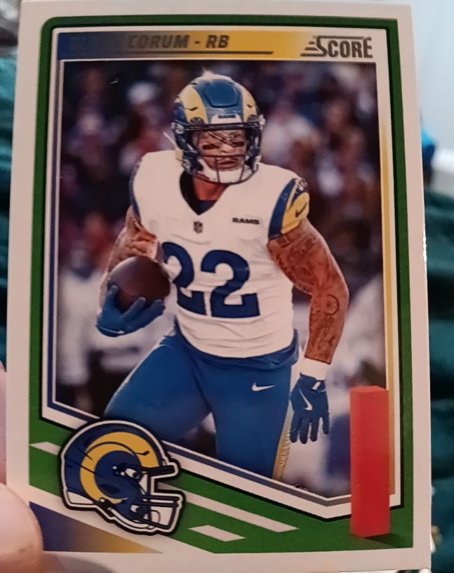 2025 Panini Score #243 Blake Corum — front