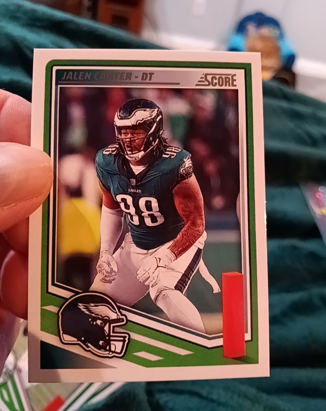 2025 Panini Score #74 Jalen Carter — front