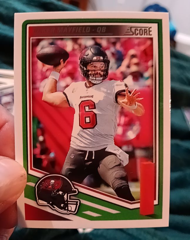 2025 Panini Score #213 Baker Mayfield — front
