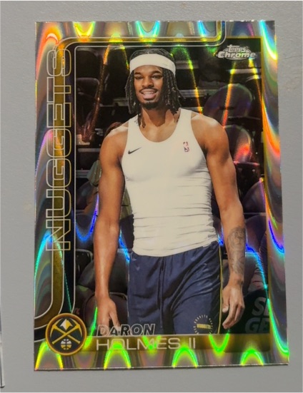 2025-26 Topps Chrome #75 Daron Holmes II — front