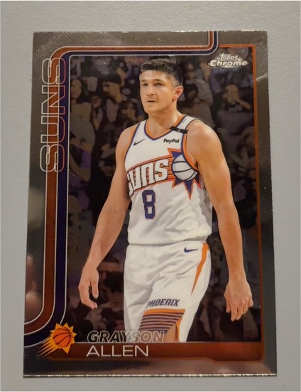 2025-26 Topps Chrome #107 Grayson Allen — front