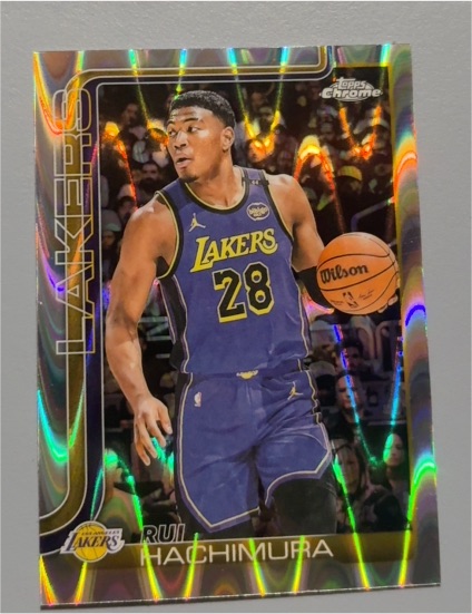2025-26 Topps Chrome #148 Rui Hachimura — front