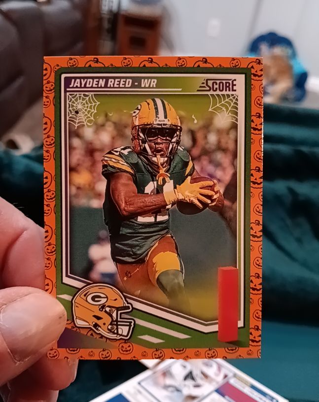 2025 Panini Score-A-Treat Jayden Reed — front
