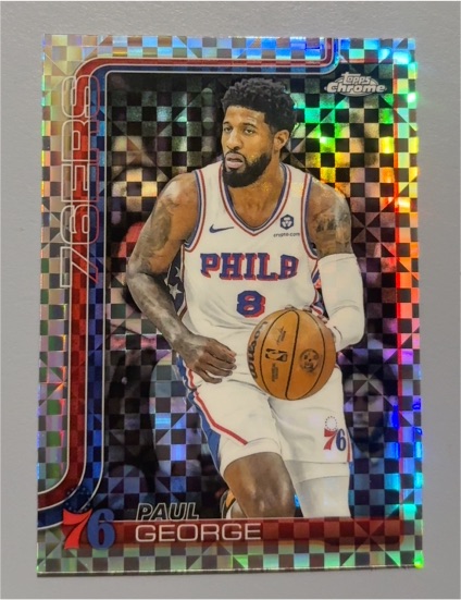 2025-26 Topps Chrome #171 Paul George — front