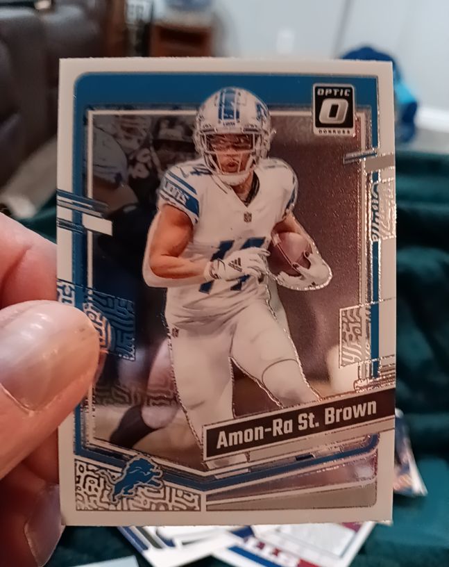 2023 Donruss Optic #59 Amon-Ra St. Brown — front