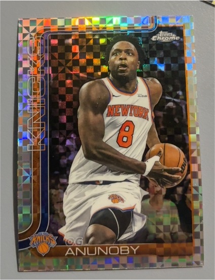 2025-26 Topps Chrome #131 OG Anunoby — front