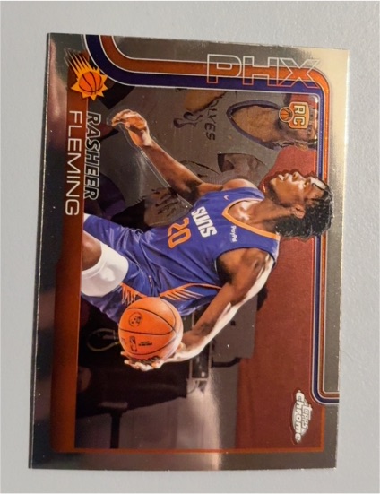 2025-26 Topps Chrome #281 Rasheer Fleming — front