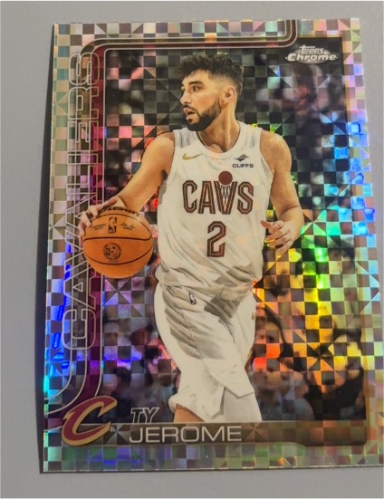 2025-26 Topps Chrome #4 Ty Jerome — front