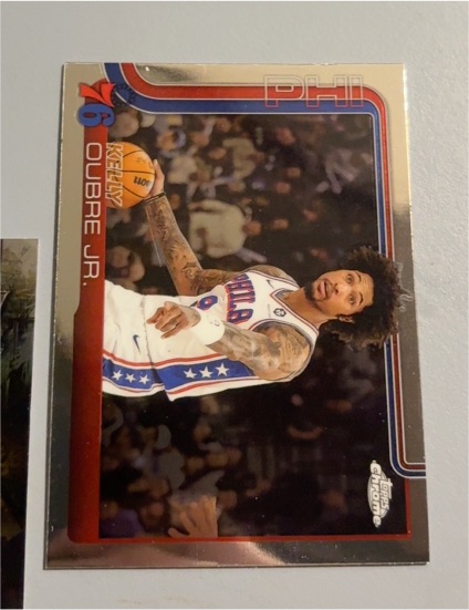 2025-26 Topps Chrome #114 Kelly Oubre Jr. — front