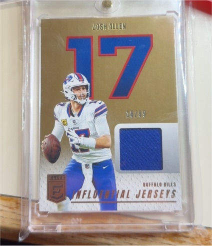 2025 Panini Donruss Elite #IJ-JAN Josh Allen — front