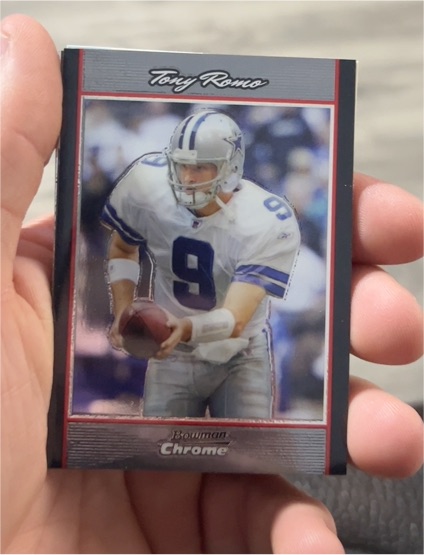 2007 Bowman Chrome #BC115 Tony Romo — front