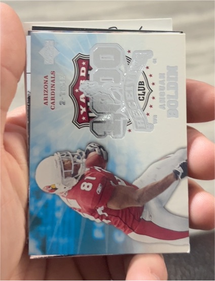 2006 Upper Deck 1000 Yard Receiving Club #1KRE-AB Anquan Boldin — front