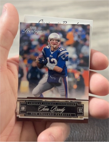 2007 Playoff Prestige #87 Tom Brady — front