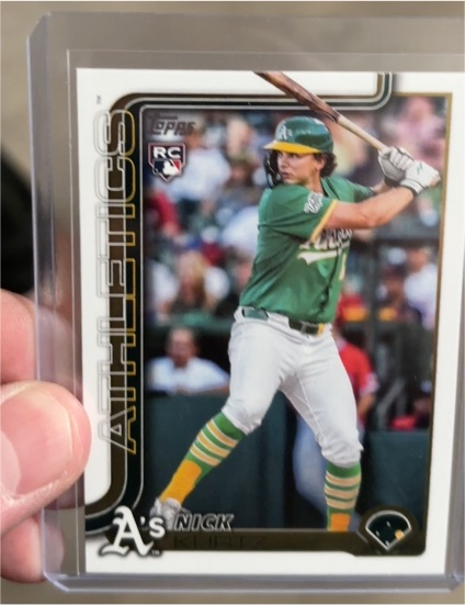 2025 Topps Update Series #US201 Nick Kurtz — front