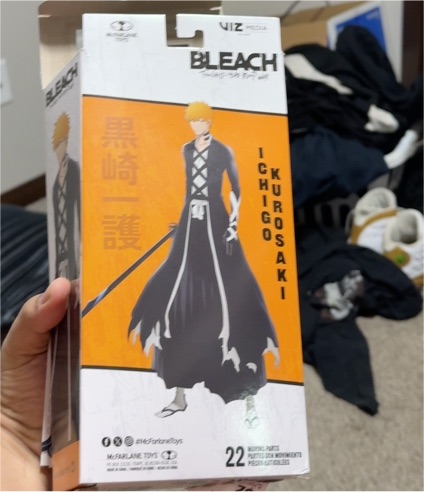 McFarlane Toys BLEACH Ichigo Kurosaki Figure 2023 — front